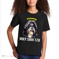 Shitzu Dog Holy Shih Tzu Kids T-Shirt thumb 2