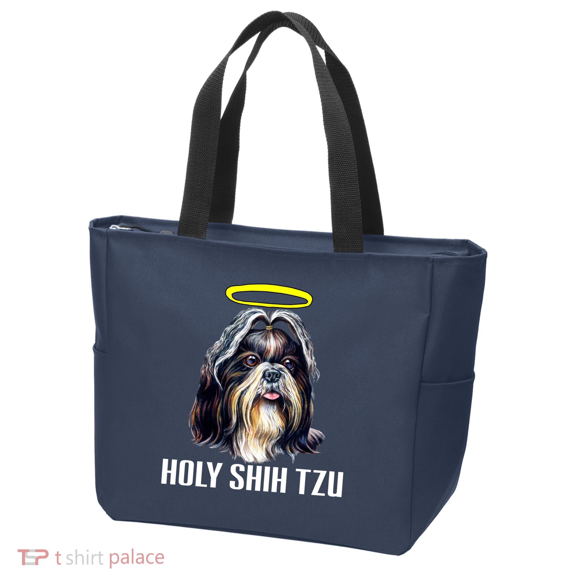 Shitzu Dog Holy Shih Tzu Tote Bag
