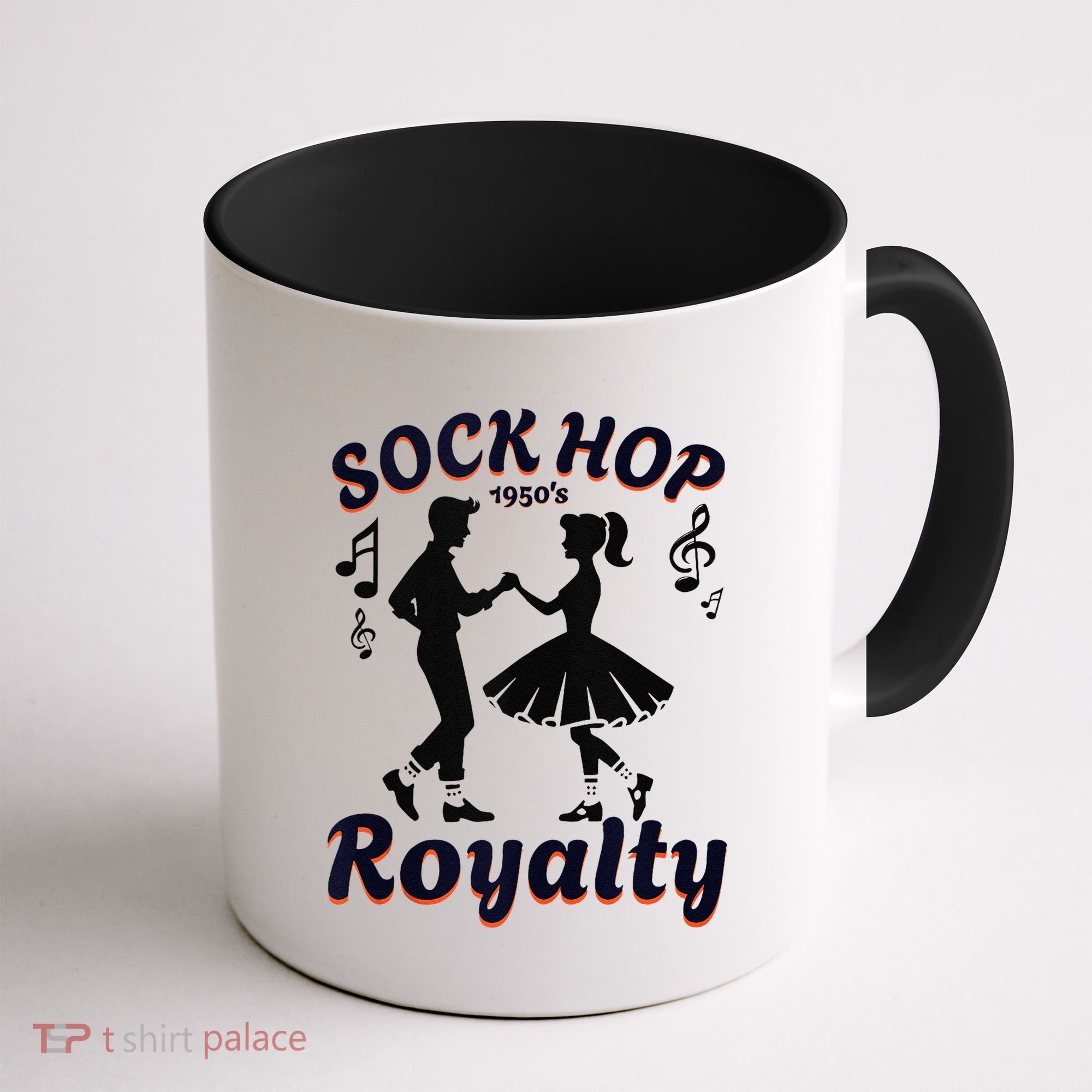 Sock Hop Jukebox Poodle Skirt Greaser 1950S Rock Coffee Mug