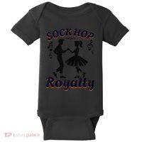 Sock Hop Jukebox Poodle Skirt Greaser 1950S Rock Baby Bodysuit thumb 0