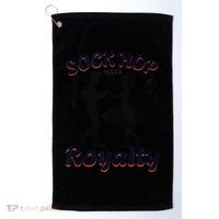 Sock Hop Jukebox Poodle Skirt Greaser 1950S Rock Golf Towel thumb 0