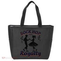Sock Hop Jukebox Poodle Skirt Greaser 1950S Rock Tote Bag thumb 0