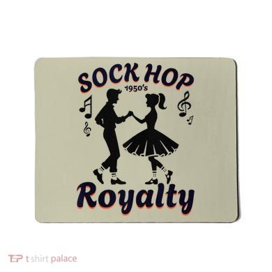 Sock Hop Jukebox Poodle Skirt Greaser 1950S Rock Mousepad