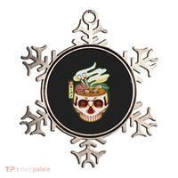 Spooky Halloween Japanese Ramen Skull Bowl Ornament thumb 0