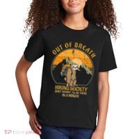 Sloth Hiker Joke Out Of Breath Hiking Society Kids T-Shirt thumb 2