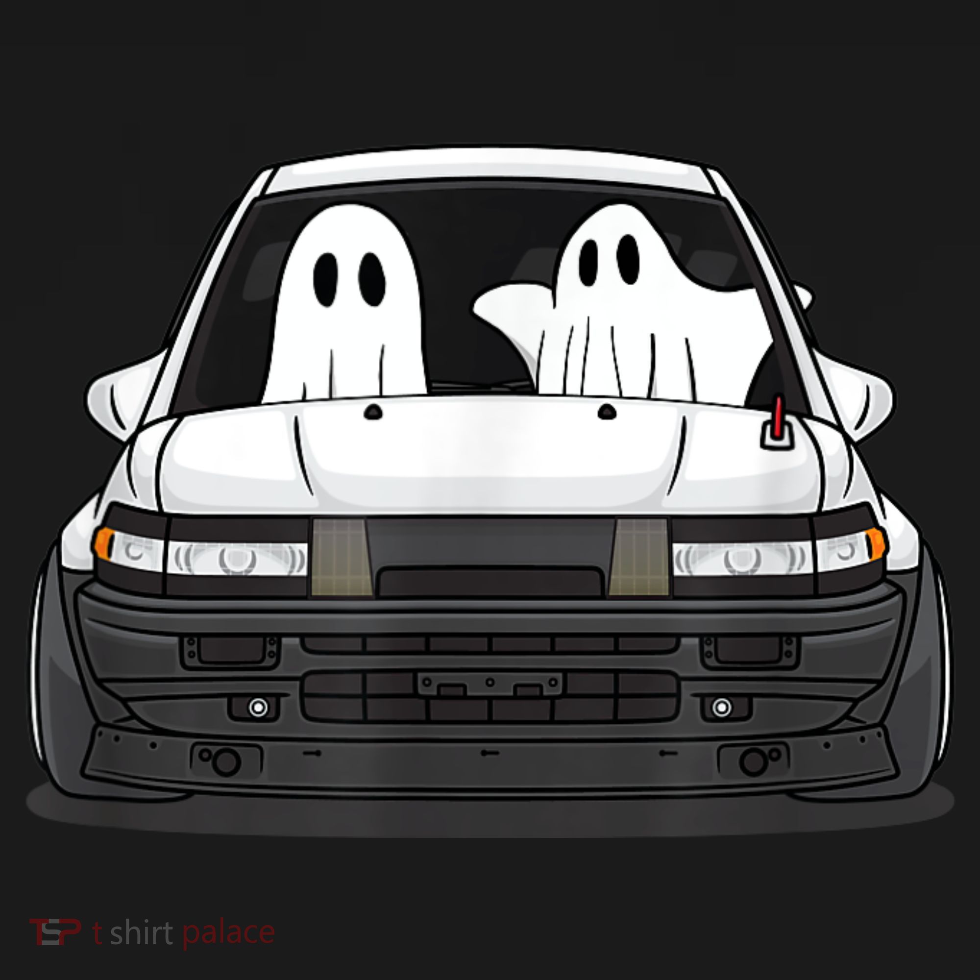 Spooky Halloween JDM Hachiroku 86 Ghost Levin Coupe Ornament