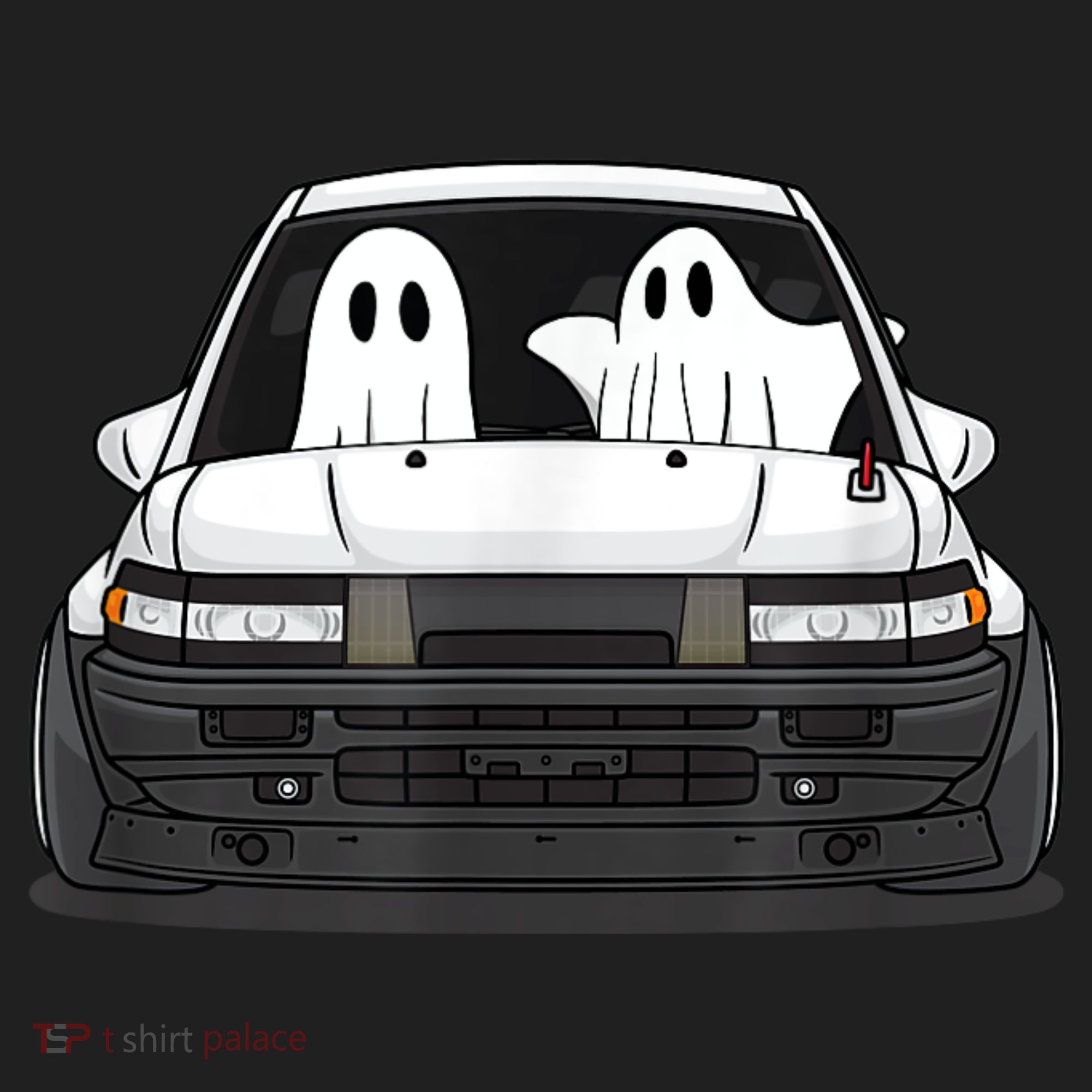 Spooky Halloween JDM Hachiroku 86 Ghost Levin Coupe Golf Towel