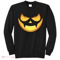 Spooky Halloween Jack O Lantern Glowing Pumpkin Face Costume Sweatshirt thumb 0