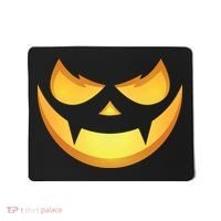 Spooky Halloween Jack O Lantern Glowing Pumpkin Face Costume Mousepad thumb 0