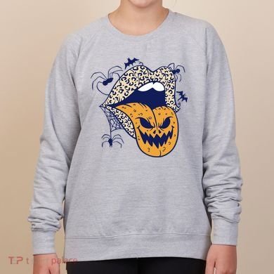 Spooky Halloween Lips Women's Sweatshirt