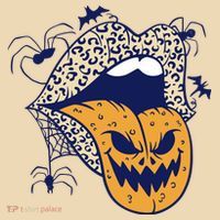 Spooky Halloween Lips Tote Bag thumb 4