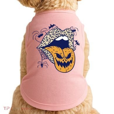 Spooky Halloween Lips Doggie Tank
