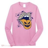 Spooky Halloween Lips Long Sleeve Shirt thumb 0