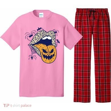 Spooky Halloween Lips Pajama Set