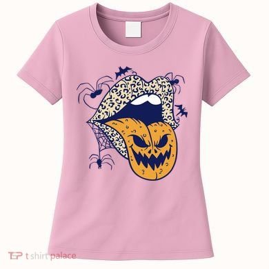 Spooky Halloween Lips Women's T-Shirt