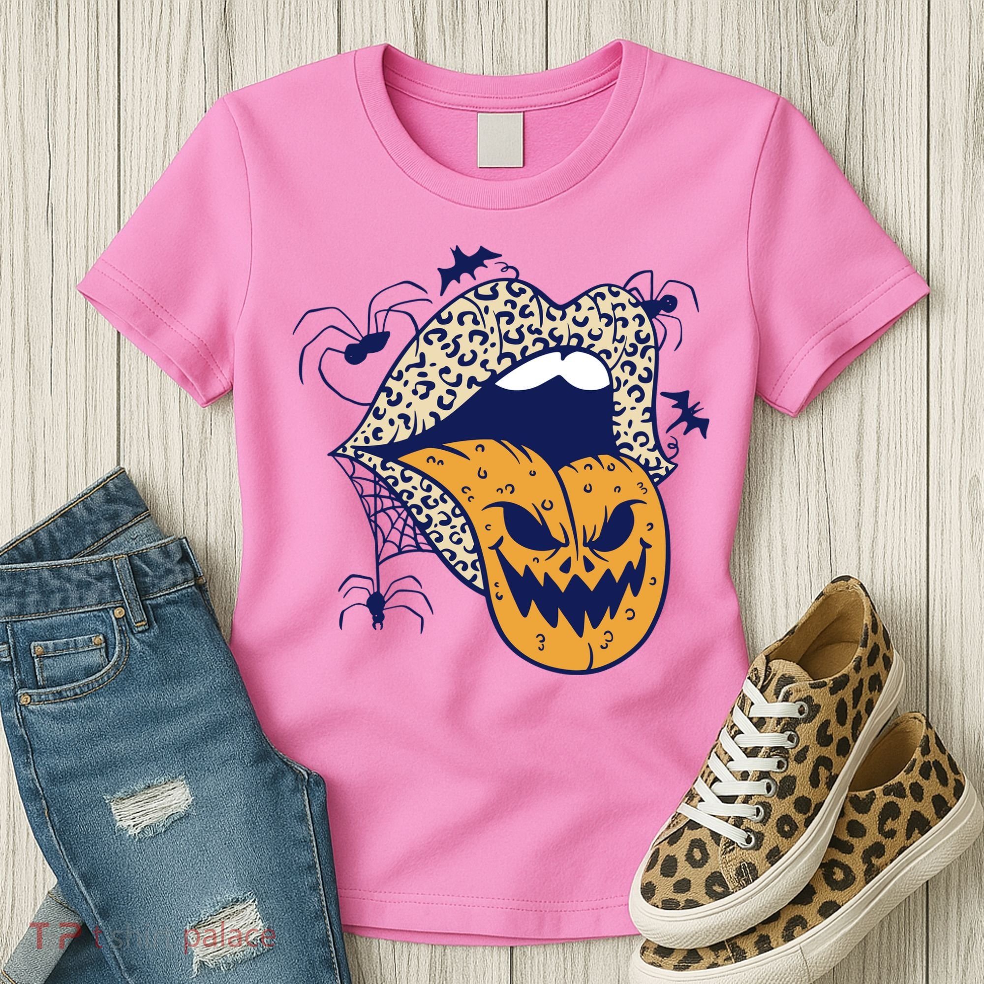 Spooky Halloween Lips Women's T-Shirt