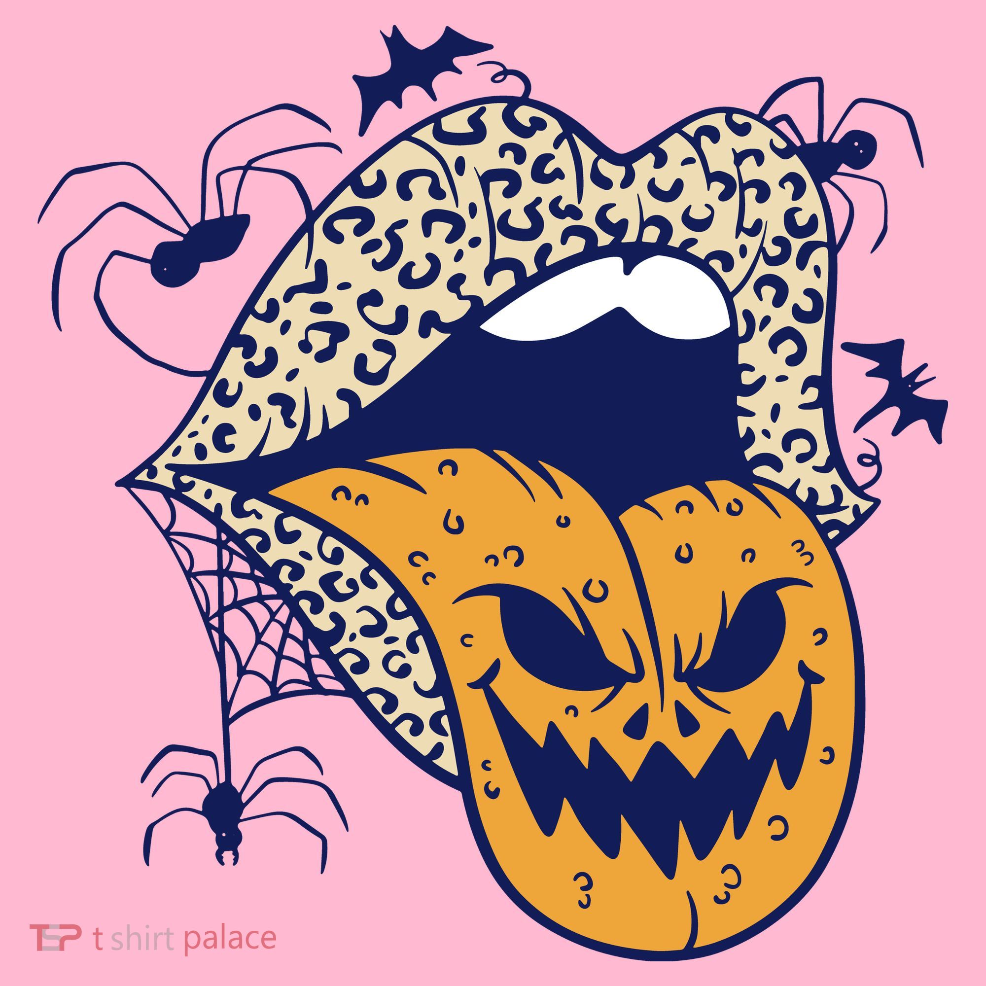 Spooky Halloween Lips Women's T-Shirt