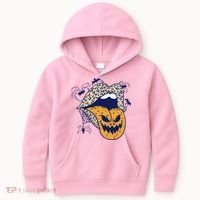 Spooky Halloween Lips Kids Hoodie thumb 0