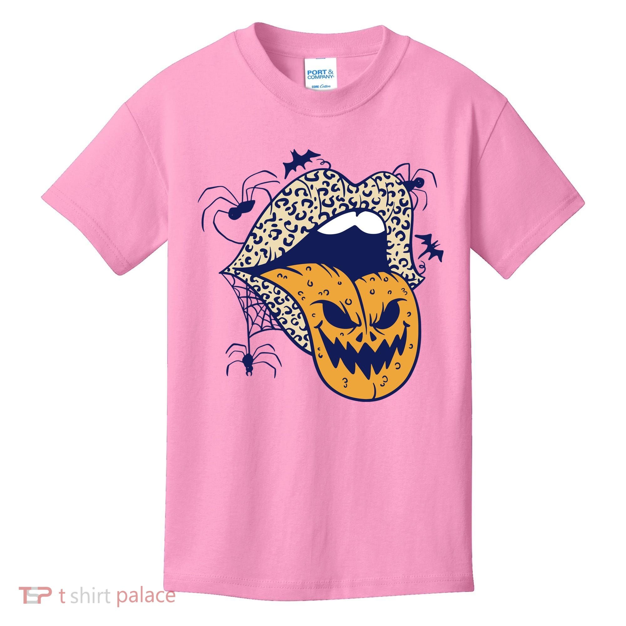 Spooky Halloween Lips Kids T-Shirt