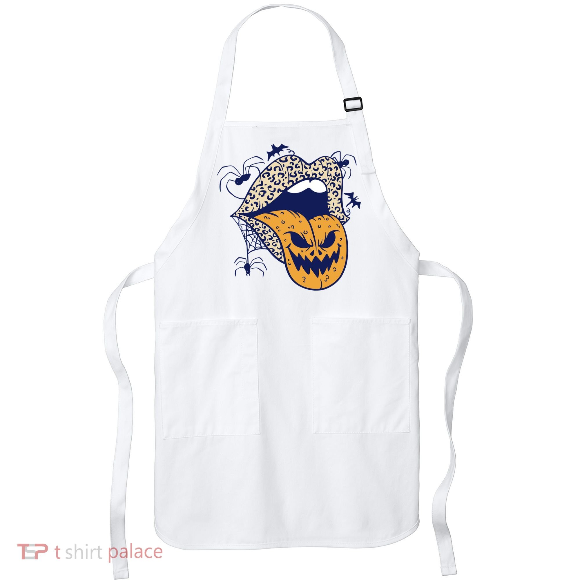 Spooky Halloween Lips Apron