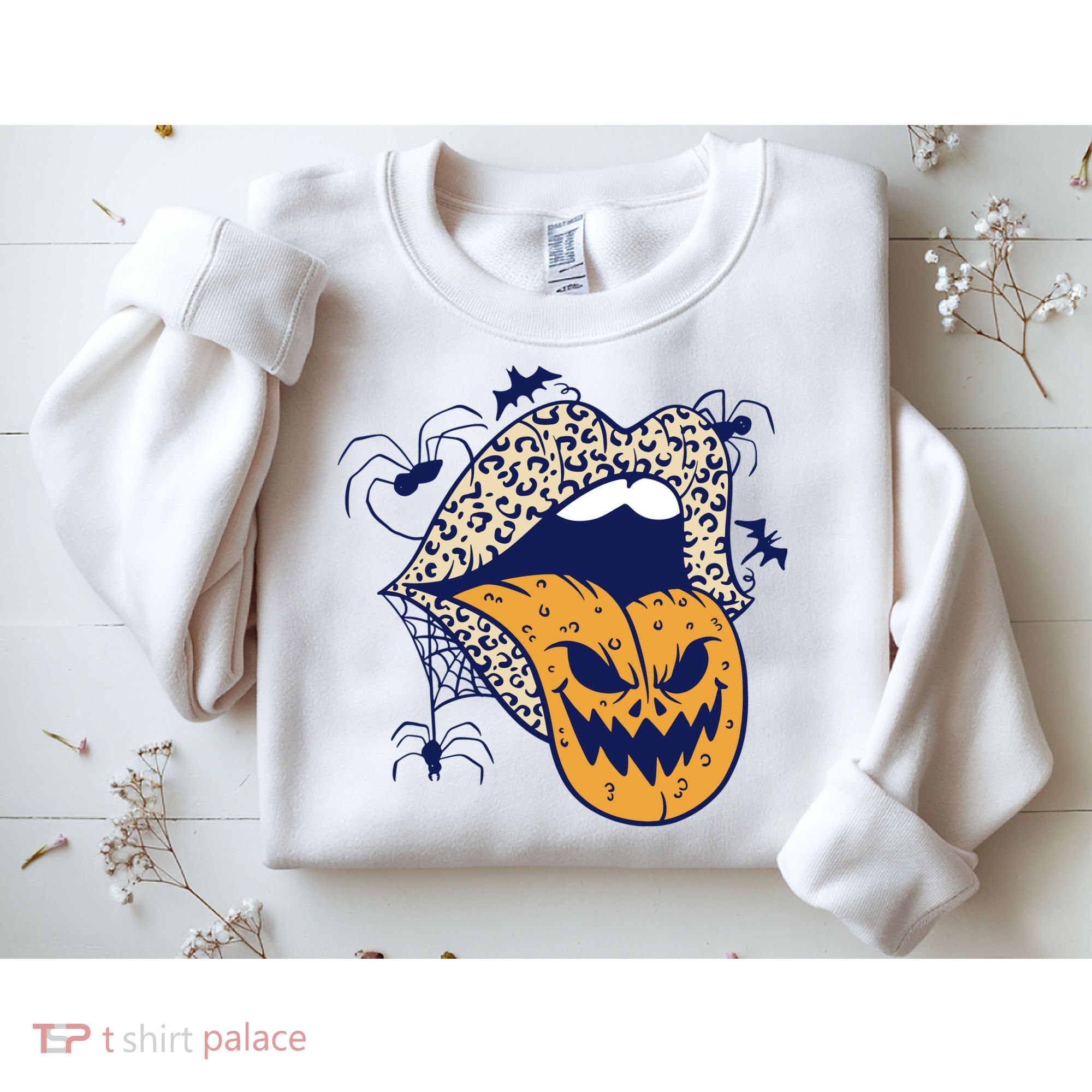 Spooky Halloween Lips Sweatshirt