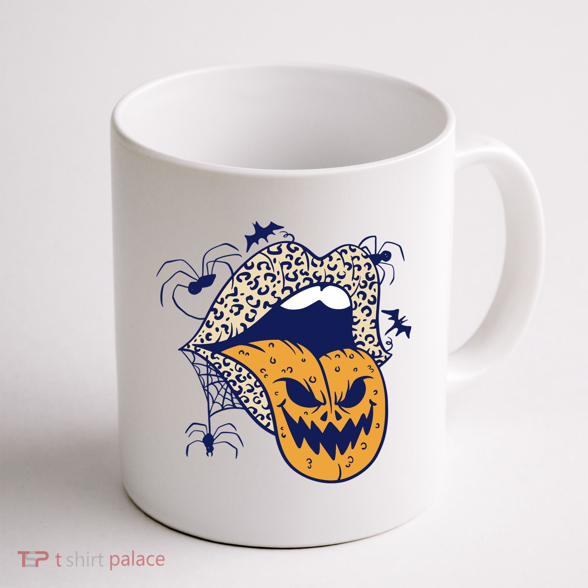 Spooky Halloween Lips Coffee Mug