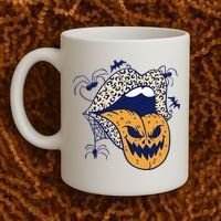 Spooky Halloween Lips Coffee Mug thumb 2