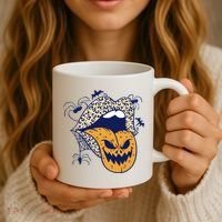 Spooky Halloween Lips Coffee Mug thumb 3