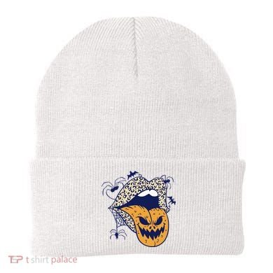 Spooky Halloween Lips Beanie