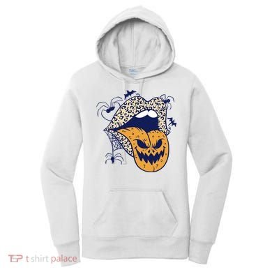 Spooky Halloween Lips Women's Hoodie