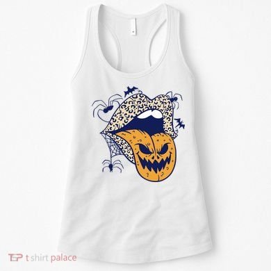 Spooky Halloween Lips Women's Tank Top