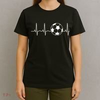 Soccer Heartbeat Lover T-Shirt thumb 4
