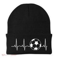 Soccer Heartbeat Lover Beanie thumb 0