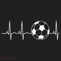 Soccer Heartbeat Lover Beanie thumb 2