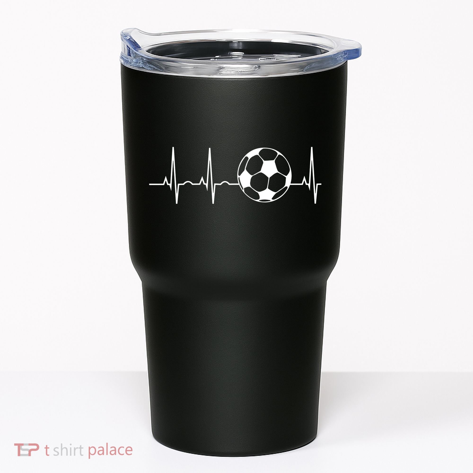 Soccer Heartbeat Lover Tumbler