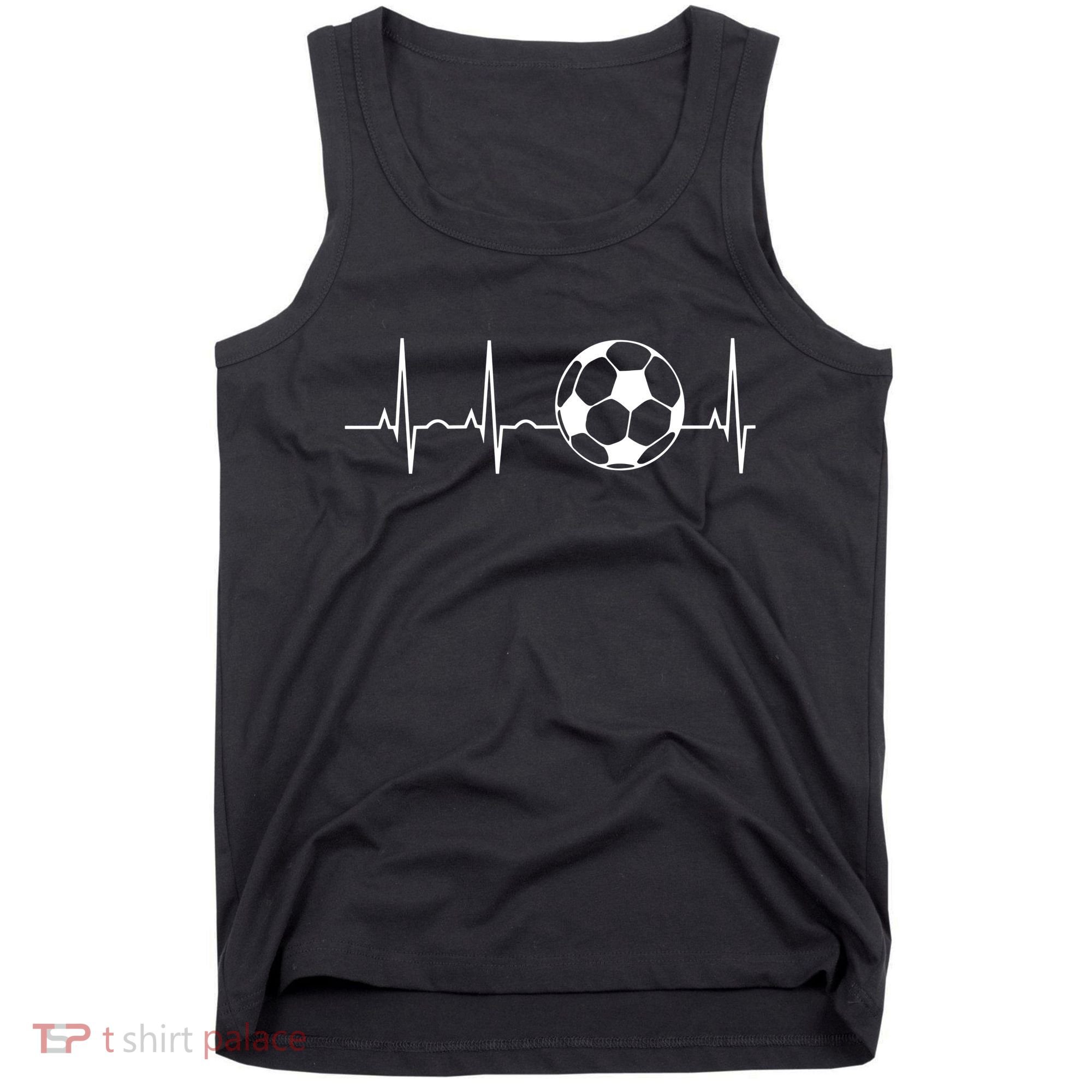 Soccer Heartbeat Lover Tank Top