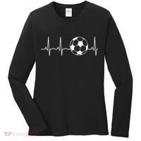 Soccer Heartbeat Lover Women's Long Sleeve Shirt thumb 0