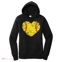 Softball Heart Lover Sporty Sport Women's Hoodie thumb 0