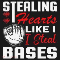 Stealing Hearts Like I Steal Bases Baseball Valentine's Day Women's Tank Top thumb 5