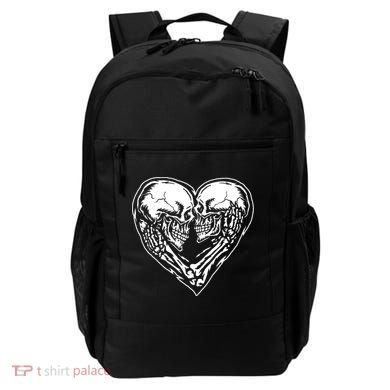 Skull Heart Love Backpack