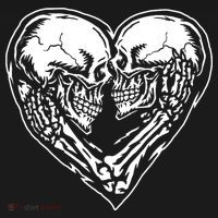 Skull Heart Love Bucket Hat thumb 4