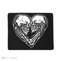 Skull Heart Love Mousepad thumb 0
