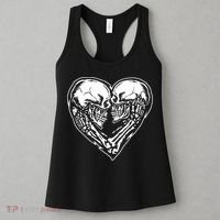 Skull Heart Love Women's Tank Top thumb 3