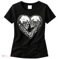 Skull Heart Love Women's T-Shirt thumb 0