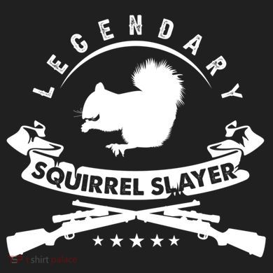 Squirrel Hunter Legendary Squirrel Slayer Squirrel Hunting Cool Gift Crop Fleece Hoodie