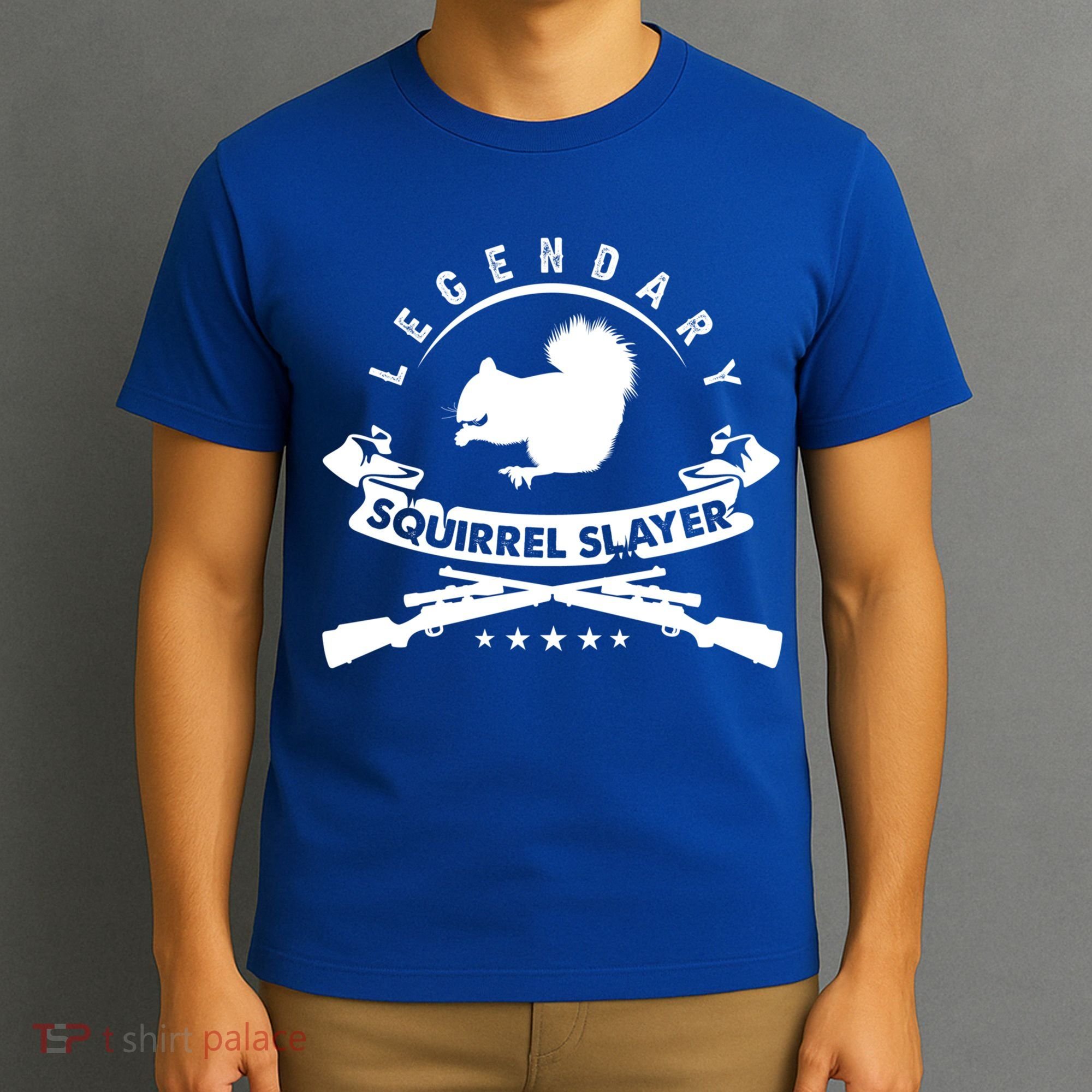 Squirrel Hunter Legendary Squirrel Slayer Squirrel Hunting Cool Gift T-Shirt