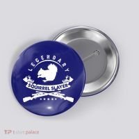 Squirrel Hunter Legendary Squirrel Slayer Squirrel Hunting Cool Gift Button thumb 0