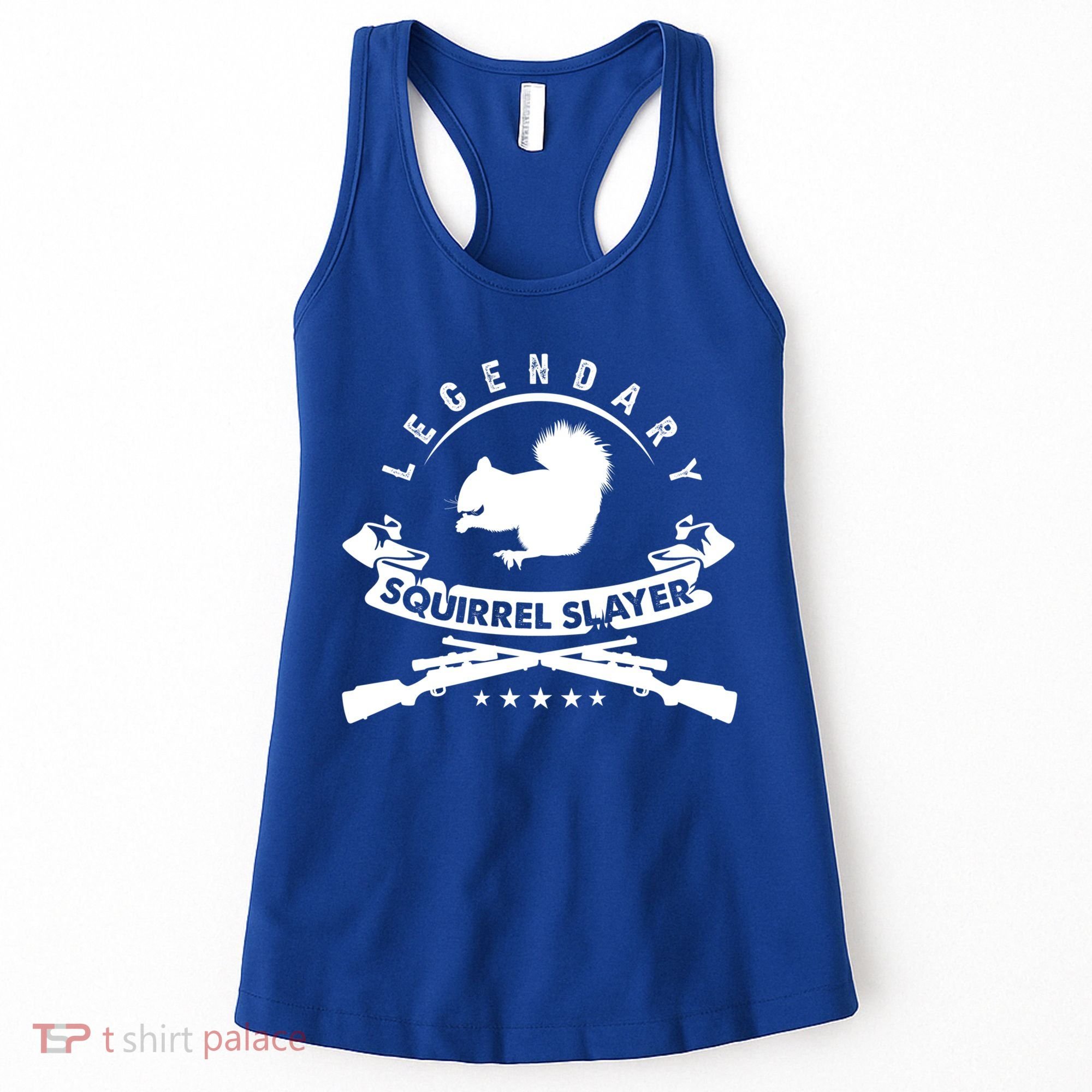 Squirrel Hunter Legendary Squirrel Slayer Squirrel Hunting Cool Gift Women's Tank Top
