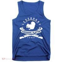 Squirrel Hunter Legendary Squirrel Slayer Squirrel Hunting Cool Gift Tank Top thumb 0