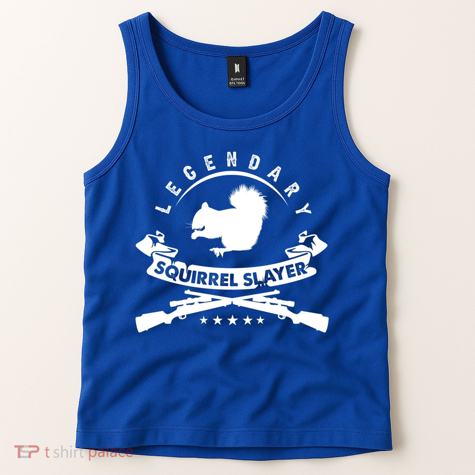 Squirrel Hunter Legendary Squirrel Slayer Squirrel Hunting Cool Gift Tank Top